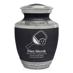 Pickleball Sharing Urn - Ebony Black