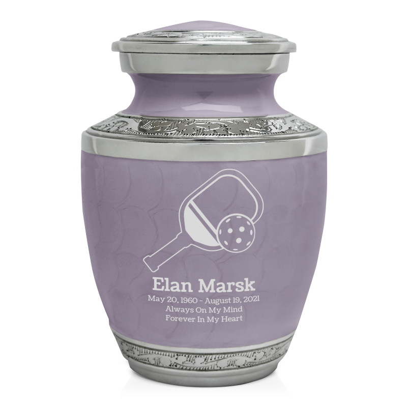 Pickleball Sharing Urn - Regal Purple