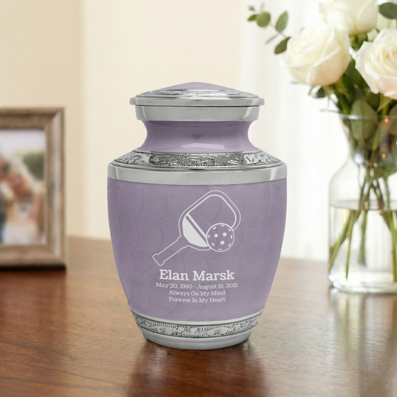Pickleball Sharing Urn - Regal Purple