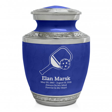 Pickleball Sharing Urn - Royal Blue
