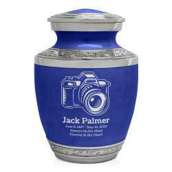 Camera Sharing Urn - Royal Blue
