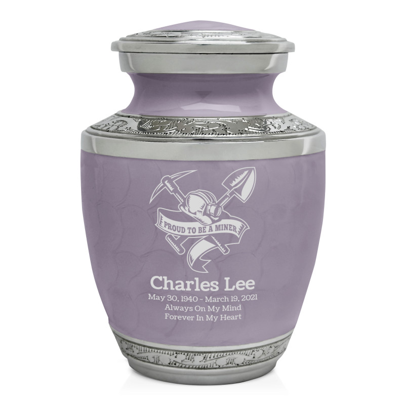 Miner Sharing Urn - Regal Purple