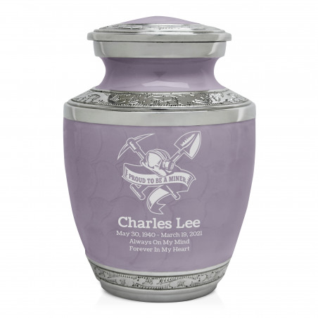 Miner Sharing Urn - Regal Purple