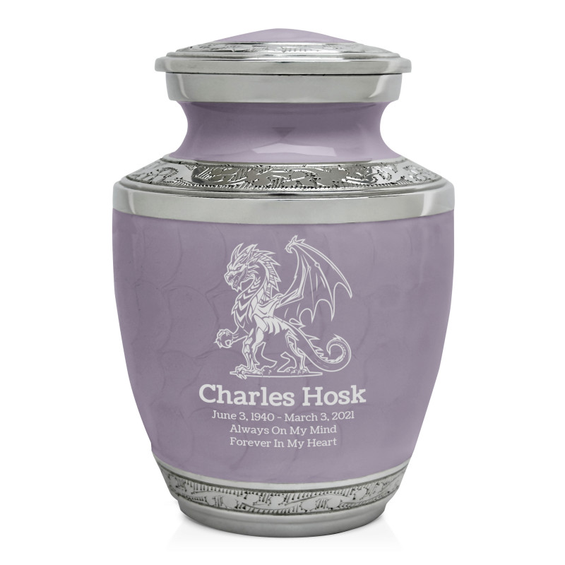 Dragon Sharing Urn - Regal Purple