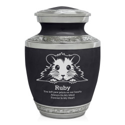 Hamster Sharing Urn - Ebony Black