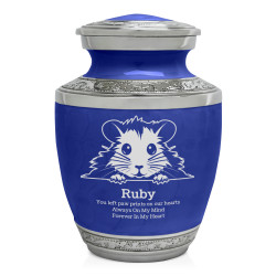 Hamster Sharing Urn - Royal Blue