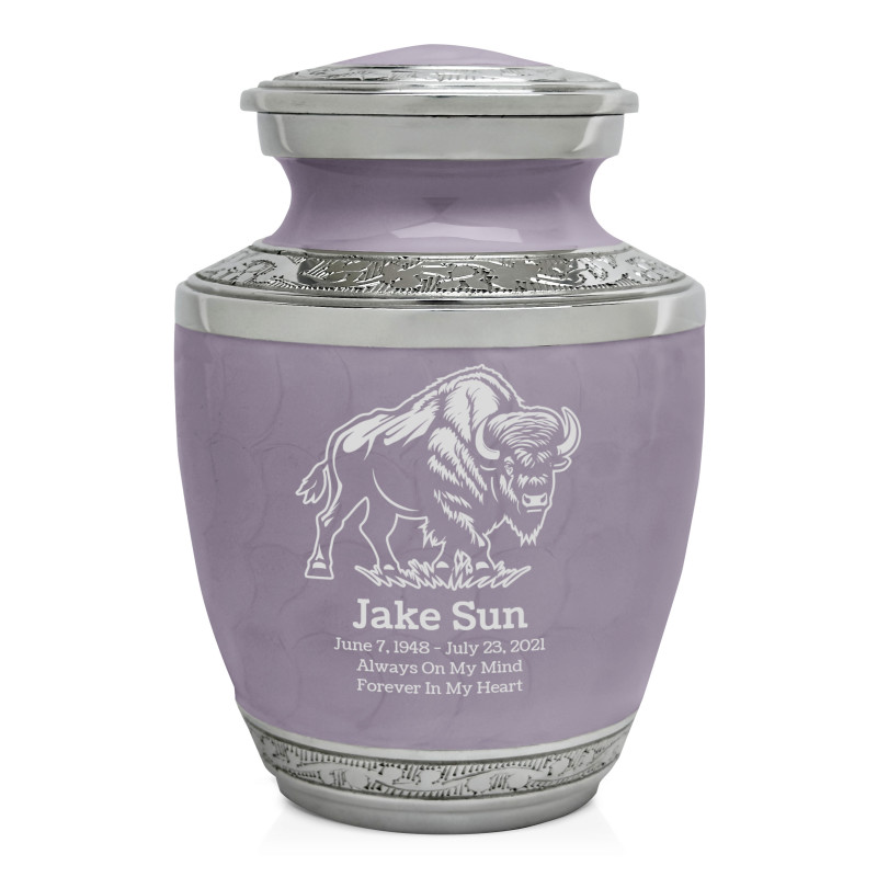 Buffalo Sharing Urn - Regal Purple