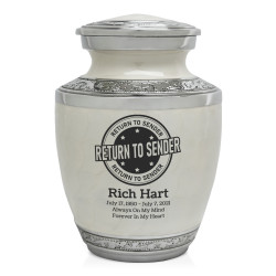 Return to Sender Sharing Urn - Radiant White