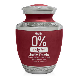 0% Body Fat Sharing Urn - Rose Red