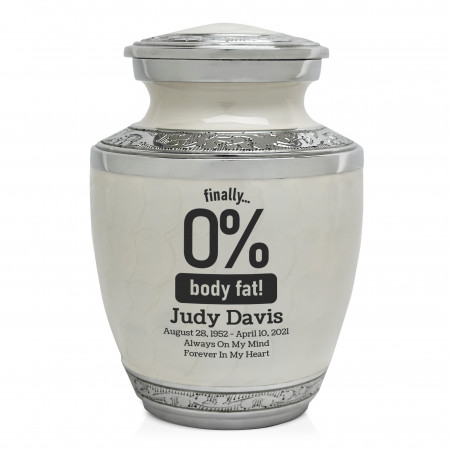 0% Body Fat Sharing Urn - Radiant White