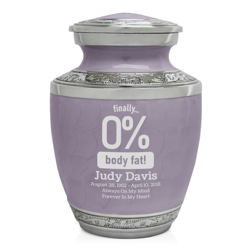 0% Body Fat Sharing Urn - Regal Purple