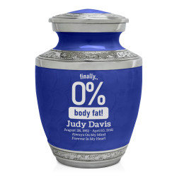 0% Body Fat Sharing Urn - Royal Blue