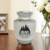 Fifth Wheel Camper Sharing Urn - Radiant White