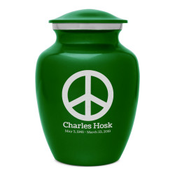 Peace Sharing Urn - Shamrock Green