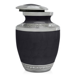 Small Cockapoo Pet Cremation Urn - Ebony Black