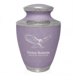 Eagle Cremation Urn - Regal Purple