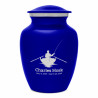 Fisherman Boat Sharing Urn - Midnight Blue
