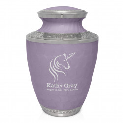 Unicorn Cremation Urn - Regal Purple