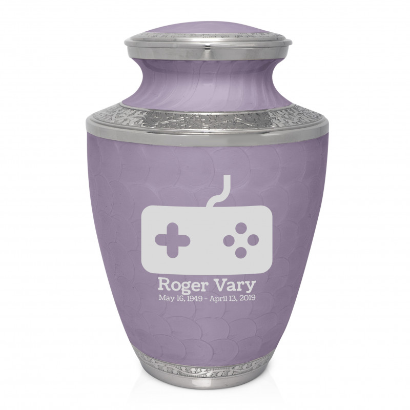 Gaming Cremation Urn - Regal Purple