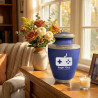 Gaming Cremation Urn - Royal Blue