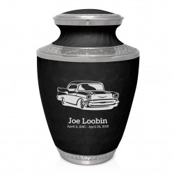 Classic Car Cremation Urn - Ebony Black
