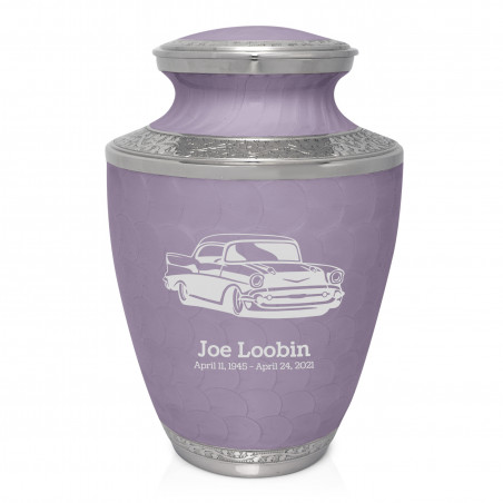 Classic Car Cremation Urn - Regal Purple