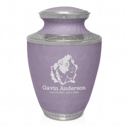 Guinea Pig Cremation Urn - Regal Purple