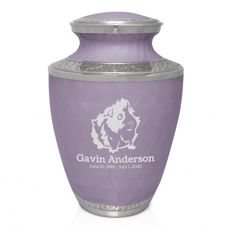 Guinea Pig Cremation Urn - Regal Purple
