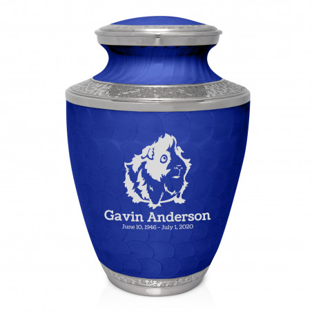 Guinea Pig Cremation Urn - Royal Blue
