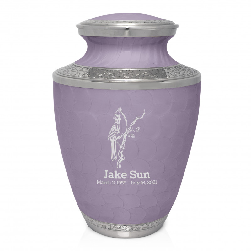 Cardinal Cremation Urn - Regal Purple