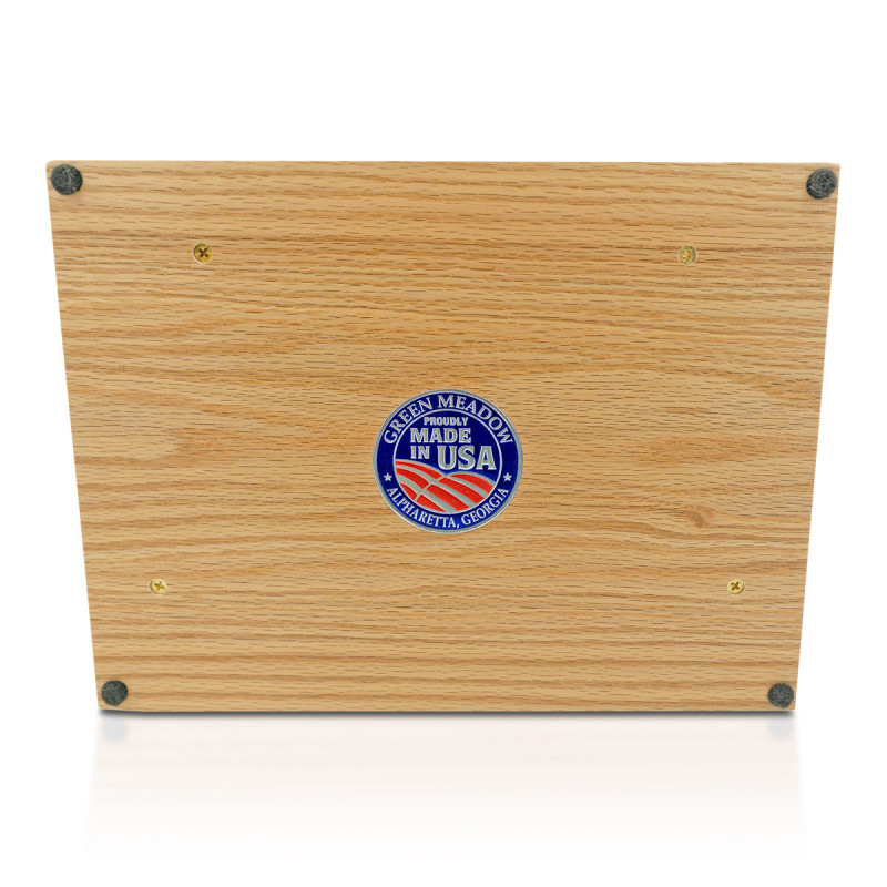 Cross Cremation Urn - Prestige Oak
