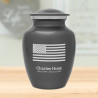 American Flag Sharing Urn - Gunmetal Gray