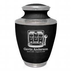 Slot Machine Cremation Urn - Ebony Black
