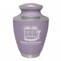 Slot Machine Cremation Urn - Regal Purple