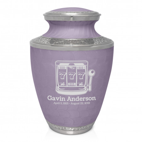 Slot Machine Cremation Urn - Regal Purple