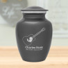 Acoustic Guitar Sharing Urn - Gunmetal Gray