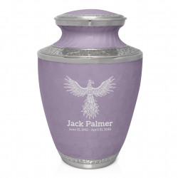 Phoenix Cremation Urn - Regal Purple