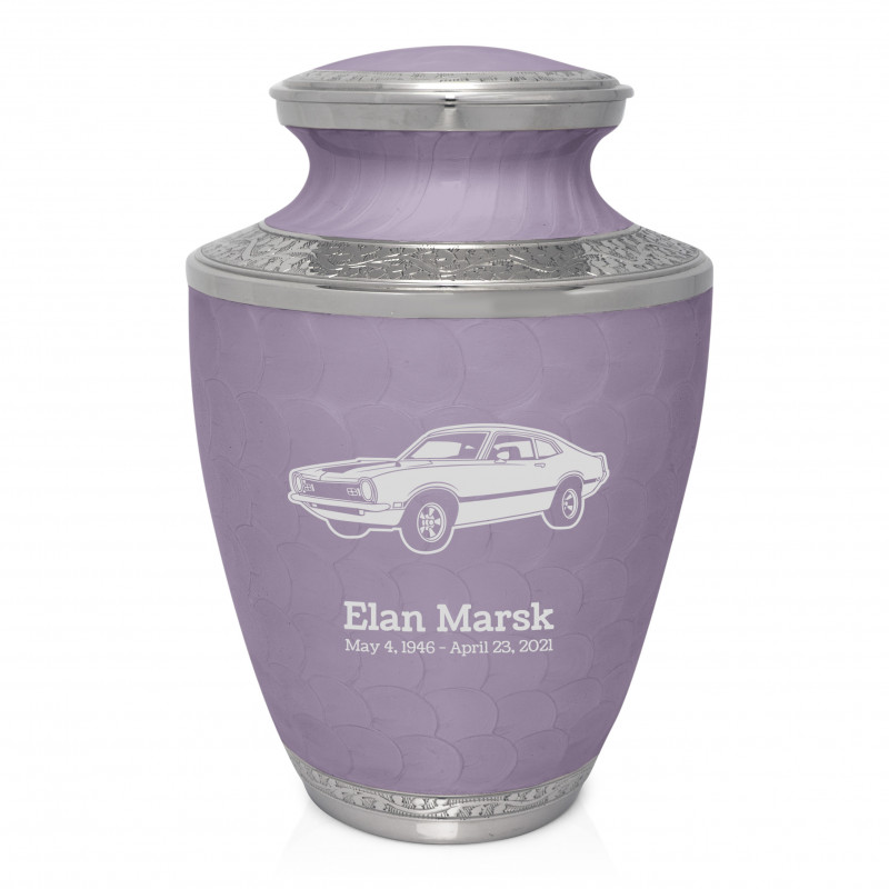 Muscle Car II Cremation Urn - Regal Purple