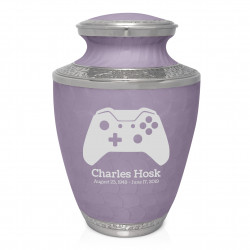 Wireless Controller Cremation Urn - Regal Purple