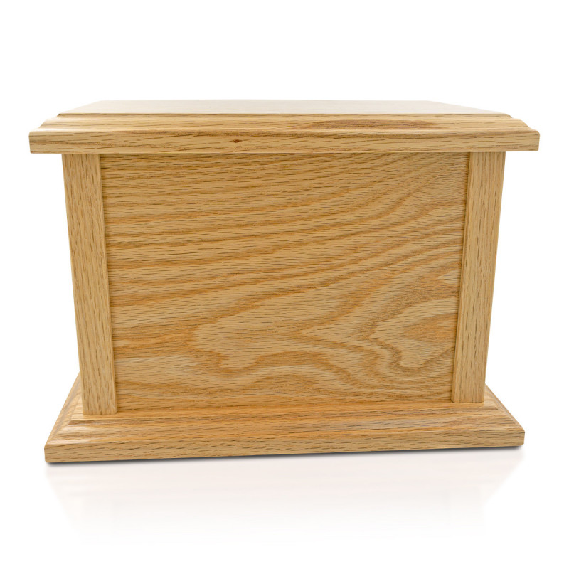 Rod and Reel Cremation Urn - Prestige Oak