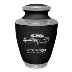 Classic Car III Cremation Urn - Ebony Black