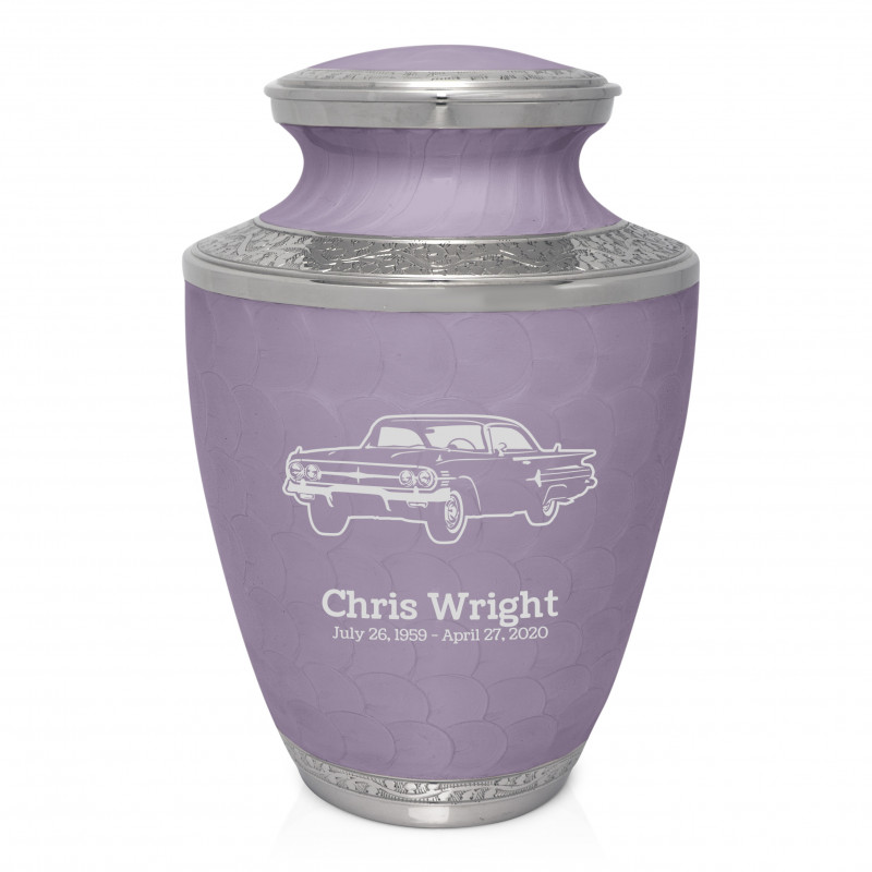 Classic Car III Cremation Urn - Regal Purple