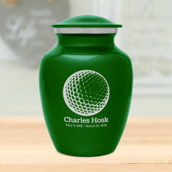 Golf Ball Sharing Urn - Shamrock Green