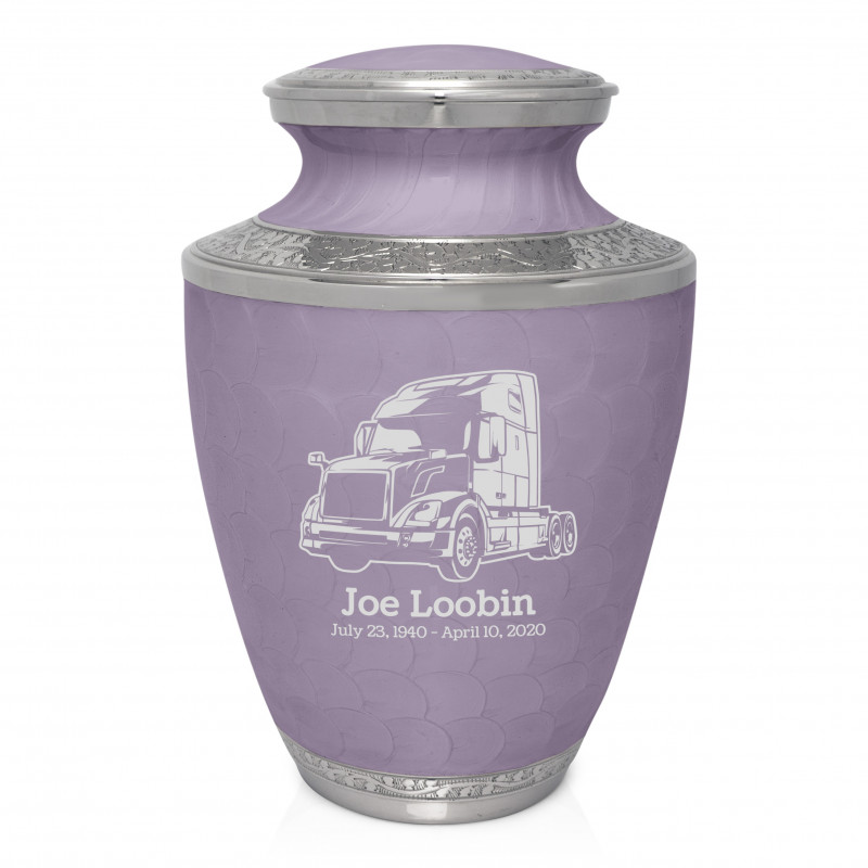 Semi II Cremation Urn - Regal Purple