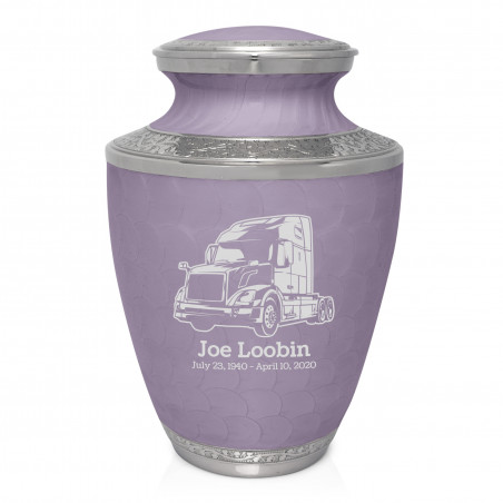 Semi II Cremation Urn - Regal Purple