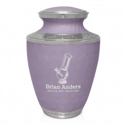 Marijuana Bong Cremation Urn - Regal Purple