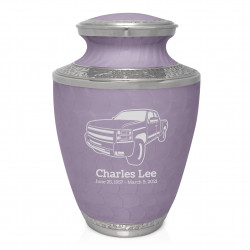 Truck I Cremation Urn - Regal Purple