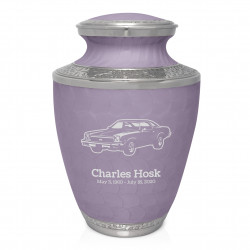 Muscle Car V Cremation Urn - Regal Purple