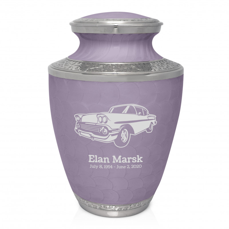 Classic Car VI Cremation Urn - Regal Purple