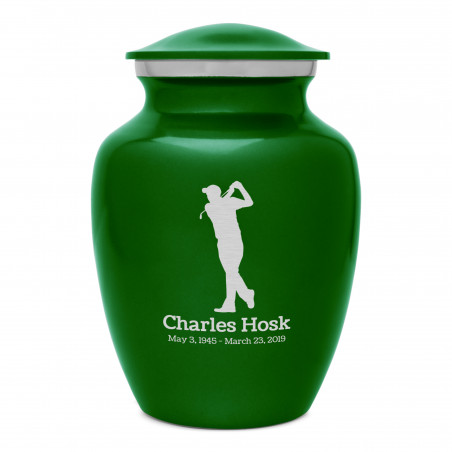 Golf Sharing Urn - Shamrock Green